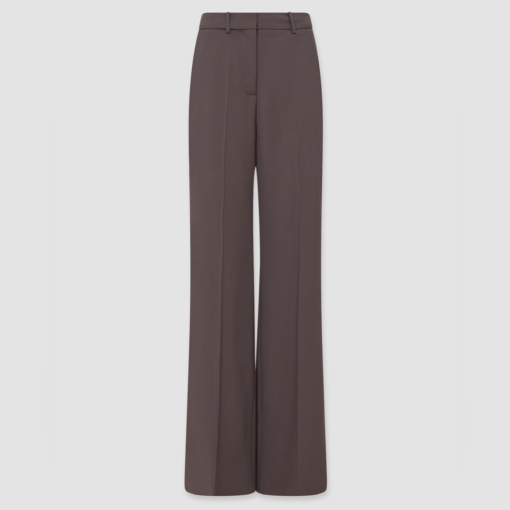 Joseph,Tailoring Wool Morrissey Trouser, Size 36 Truffle Color